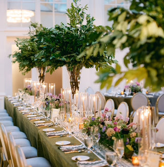 Creating a Romantic Mood with Candles in Antique Vessels